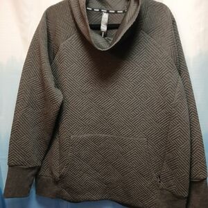 RBX XXL Cowl Neck Gray Top